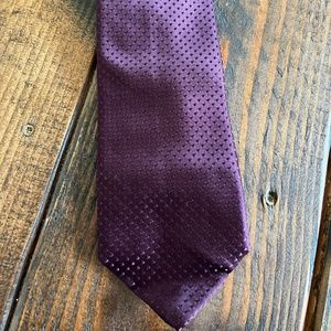 Robert Talbott Stunning Hand-Sewn Purple Silk Tie